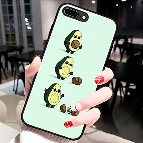 Alihtte Hülle für iPhone 11 Glitter Bling Mode Handyhülle TPU Silikon Weiche Schlank Marmor Schutzhülle Handytasche Flexibel Süße Cartoon Transparent Case Handy Hülle für iPhone 11 von Alihtte