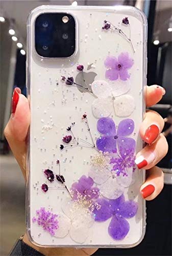 Alihtte Hülle für iPhone 6 Hülle, Hülle für iPhone 6S HandyHülle Soft Flex Silikon Herz Case Ultradünn Handyhülle TPU Blumen Bumper Cover Schutz Tasche Schale Schutzhülle für Apple iPhone 6(4,7") von Alihtte