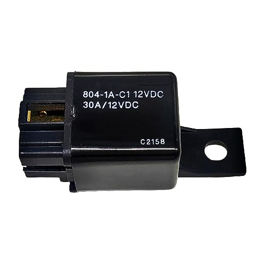 2 Geschirrdrahtrelais 30 Ampere 4 Pin 804-1A-C1-12VDC von Alikkash