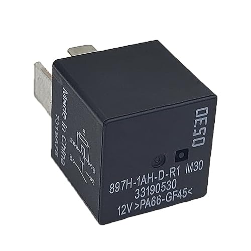 Automobilleistung Relay 897H-1AH-D-R1 12VDC 70A 13742705 4 Pins PA66-GF45 Automobilleistung Relay 897H-1AH-D-R1 12VDC 70A 13742705 4 Pins PA66-GF45 von Alikkash