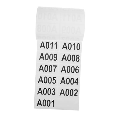 Alipis 1 Rolle Zahlenflussnummernbezeichnung Etiketten Code farbig organisieren seriell Aufkleber mit Klassenzimmernummern Aufkleber mit kleinen Nummern Papier Weiß Alipis 1 Rolle Zahlenflussnummernbezeichnung Etiketten Code farbig organisieren seriell Aufkleber mit Klassenzimmernummern Aufkleber mit kleinen Nummern Papier Weiß von Alipis