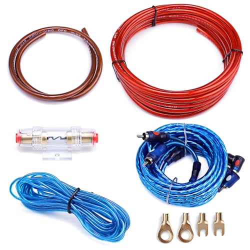 Alipis 1 Satz Car Audio Modifikationsleitung Amp Verkabelungssatz Verstärker Installationsverkabelungssatz Verstärker Installationskabel Audiosystem Kit Audiokabel Kit Auto Verstärker Alipis 1 Satz Car Audio Modifikationsleitung Amp Verkabelungssatz Verstärker Installationsverkabelungssatz Verstärker Installationskabel Audiosystem Kit Audiokabel Kit Auto Verstärker von Alipis
