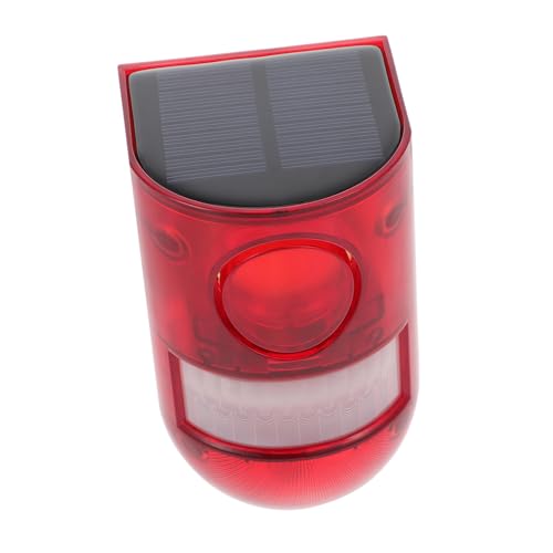 Alipis 1 Stück Solar-sicherheitslicht Blitzlicht Solar Solarstromalarm Blinkendes Sicherheitslicht Blitz-warnlicht Warnlicht Im Freien Sicherheits-solarlicht Rot Abs Alipis 1 Stück Solar-sicherheitslicht Blitzlicht Solar Solarstromalarm Blinkendes Sicherheitslicht Blitz-warnlicht Warnlicht Im Freien Sicherheits-solarlicht Rot Abs von Alipis