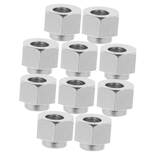 Alipis 10 Stück 3D Druckerzubehör 3D Druckteile Handdrehmutter 3D Druckermutter Druckschrauben Federhanddrehmuttern Nivelliermuttern Drucklicht Lademuttern Kohlenstoffstahl von Alipis