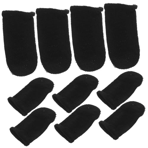 Alipis 10 Stück Atmungsaktive Und Schweißhemmende Nicht Nicht medizinisch Nicht medizinisch fingerlinge Schutzspitzen Spielärmel Ärmel Für Gaming Hand Fingerspitzen Handyhüllen Finger Stoff Schwarz Alipis 10 Stück Atmungsaktive Und Schweißhemmende Nicht Nicht medizinisch Nicht medizinisch fingerlinge Schutzspitzen Spielärmel Ärmel Für Gaming Hand Fingerspitzen Handyhüllen Finger Stoff Schwarz von Alipis