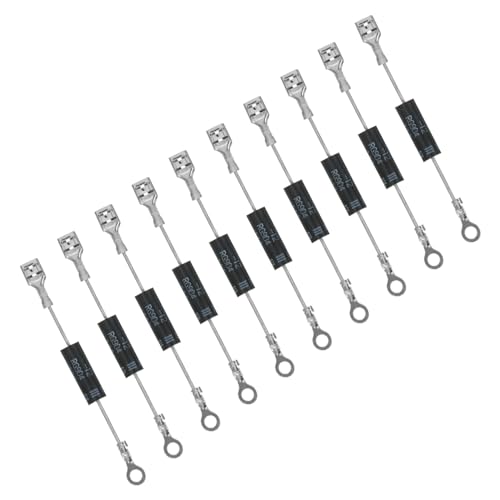 Alipis Mikrowellenherd-dioden 10er-set Universaldioden Hochspannungswiderstand Für Ofenteile Alipis Mikrowellenherd-dioden 10er-set Universaldioden Hochspannungswiderstand Für Ofenteile von Alipis