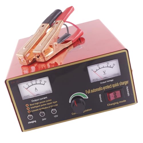 Alipis 12V Vollautomatisches Autobatterieladegerät mit Eu Stecker Intelligentes Schnellladen für Pkw und Überladungsschutz Ladephasen Intelligente Alipis 12V Vollautomatisches Autobatterieladegerät mit Eu Stecker Intelligentes Schnellladen für Pkw und Überladungsschutz Ladephasen Intelligente von Alipis