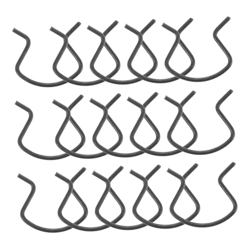 Alipis 15 Stück Fensterteile auskurbeln mit Griffclip Werkzeug zum Entfernen der Fensterkurbel Stoßstangenclips Auto Clip aufnehmen Ersatzclip für die Fensterführung Metall Grau Alipis 15 Stück Fensterteile auskurbeln mit Griffclip Werkzeug zum Entfernen der Fensterkurbel Stoßstangenclips Auto Clip aufnehmen Ersatzclip für die Fensterführung Metall Grau von Alipis