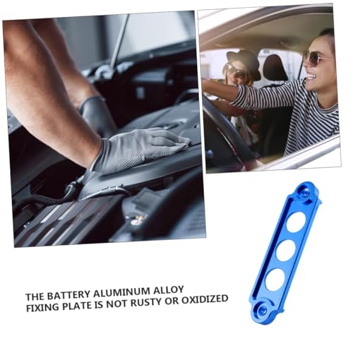 Alipis 1Pc Batterie Befestigung Schnalle Halterung Halter Racing Auto Modifizierte Batterie Rack Aluminium Legierung Blau Alipis 1Pc Batterie Befestigung Schnalle Halterung Halter Racing Auto Modifizierte Batterie Rack Aluminium Legierung Blau von Alipis