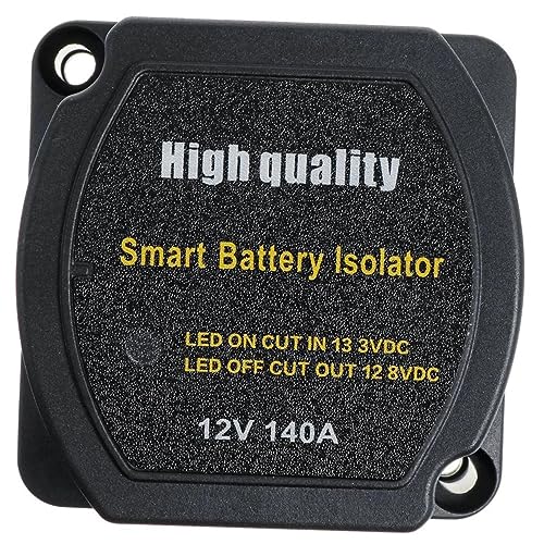 Alipis 1Satz Dual Isolator Auto Relais Für Lkw Suv Rv Und Boote Spannungsempfindliches Relais Mit Einfacher Installation Und Langlebigem Design Für Optimale von Alipis