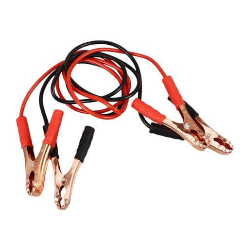Alipis 2 Stück Ersatzkabel Starthilfekabel Automotive Starthilfekabel Auto Ersatzteile Starterkabel Mit Batterieklemme Überbrückungskabel Ersatz Batterieclip Kupfer Rot von Alipis