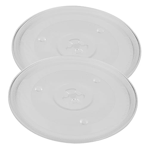 Alipis Glas-drehteller Für Mikrowellen Glasplatte Für Den Backofen 2 Stück Ersatzplatten Für Mikrowellenherde Alipis Glas-drehteller Für Mikrowellen Glasplatte Für Den Backofen 2 Stück Ersatzplatten Für Mikrowellenherde von Alipis