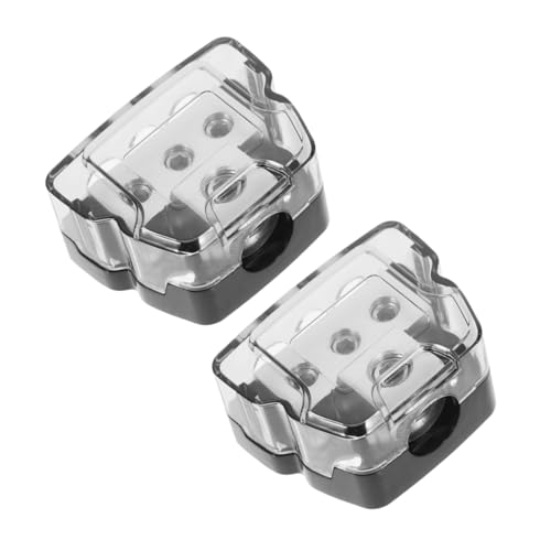 Alipis 2 Stück Splitter Splitter Box lautsprecher Kabelbox Laden von Elektrowerkzeugen Verteilerblock Car Audio Kabelverbindungsblock SMD-Verteilungsblock Zinklegierung von Alipis