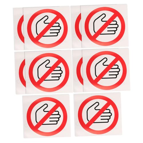 Alipis 20 Stück Sicherheitszeichen Aufkleber Warnschild Für Elektrozaun Warnzeichen Nicht Tasten Achtung Zeichen Nicht Anfassen Zeichen Nicht Berühren Warnsignale Selbstklebendes Vinyl Alipis 20 Stück Sicherheitszeichen Aufkleber Warnschild Für Elektrozaun Warnzeichen Nicht Tasten Achtung Zeichen Nicht Anfassen Zeichen Nicht Berühren Warnsignale Selbstklebendes Vinyl von Alipis