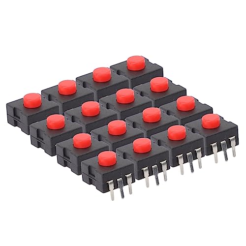 Alipis 20Stücke Fackelschalter Mini Taschenlampen Tasten Wasserdichter Druckknopf mit Pbt für DIY Projekte Elektrische Geräte Polige Schalttechnik Sicher Alipis 20Stücke Fackelschalter Mini Taschenlampen Tasten Wasserdichter Druckknopf mit Pbt für DIY Projekte Elektrische Geräte Polige Schalttechnik Sicher von Alipis