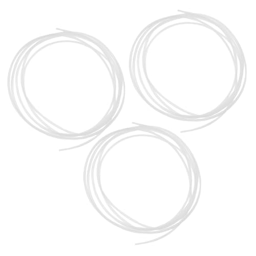 Alipis 3 Stück Ptfe-schlauch Ptfe Schlauch 3d Drucker Ptfe-schläuche 3d-druckerteile Schlauch Für 3d-drucker 3d Drucker Ptfe Schlauch 3d-druckerschläuche 3d Drucker Zubehör Weiß von Alipis