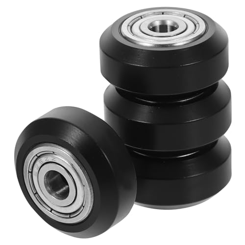 Alipis 4 Stück Ersatzräder für Drucker Rad Riemenscheiben des Druckers drucken Räder für 3D-Drucker Lager linear Pom-Riemenscheiben Zubehör für 3D-Drucker Stahl Black Alipis 4 Stück Ersatzräder für Drucker Rad Riemenscheiben des Druckers drucken Räder für 3D-Drucker Lager linear Pom-Riemenscheiben Zubehör für 3D-Drucker Stahl Black von Alipis