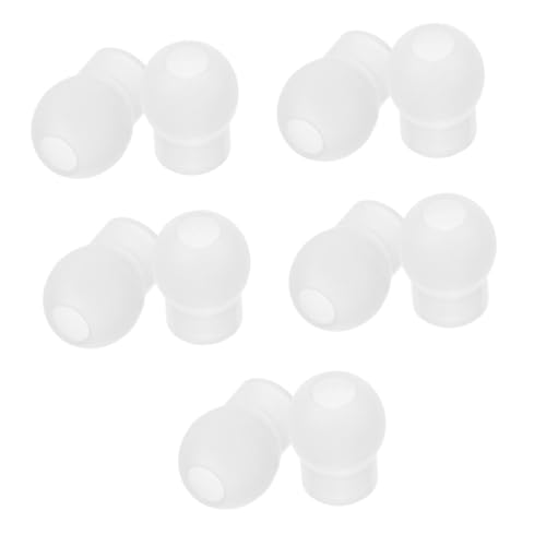 Alipis 5 Paare Ohrstöpsel Stecker formbar Tipps Ersatz-Ohrhörer aus Silikon Austausch von Silikonohrknospen Ersatz-Ohrstöpsel Kleine Ohrhörer -Ersatzspitzen Kieselgel Weiß Alipis 5 Paare Ohrstöpsel Stecker formbar Tipps Ersatz-Ohrhörer aus Silikon Austausch von Silikonohrknospen Ersatz-Ohrstöpsel Kleine Ohrhörer -Ersatzspitzen Kieselgel Weiß von Alipis