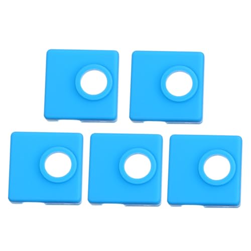 Alipis 5 Stück Erhitzte Aluminiumblock -Silikonhülle für Extruder-Heizblock Aluminium-Blockgehäuse Heizblockgehäuse Heizblock Silikonhülle Kieselgel Blau Alipis 5 Stück Erhitzte Aluminiumblock -Silikonhülle für Extruder-Heizblock Aluminium-Blockgehäuse Heizblockgehäuse Heizblock Silikonhülle Kieselgel Blau von Alipis