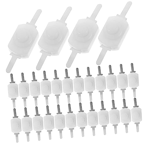 Alipis 50Stücke Selbstverriegelnder Mini Druckknopfschalter Latching Micro Push Button Switch Für Taschenlampen Elektronikgeräte Alipis 50Stücke Selbstverriegelnder Mini Druckknopfschalter Latching Micro Push Button Switch Für Taschenlampen Elektronikgeräte von Alipis