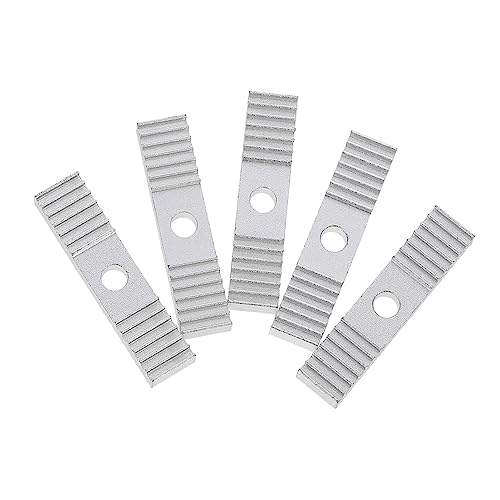 Alipis 5Stücke Teiliges Aluminium Montageblock Für Robuste Zahnradklemme Für Präzise Fixierung Von Timing Belts Einfache Installation Hohe Zuverlässigkeit von Alipis