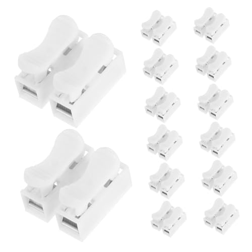 Alipis 80Stücke Druckkabelverbinder für LED Deckenleuchten Werkzeuglose Schnellanschluss Kabelklemmen mit Stabiler Verbindung für Zuverlässige Elektrische Alipis 80Stücke Druckkabelverbinder für LED Deckenleuchten Werkzeuglose Schnellanschluss Kabelklemmen mit Stabiler Verbindung für Zuverlässige Elektrische von Alipis
