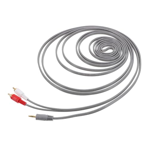 Alipis Audioleitung Draht Audio- Wohnung lautsprecher Kabel kupferbeschichtetes Aluminium Grau von Alipis