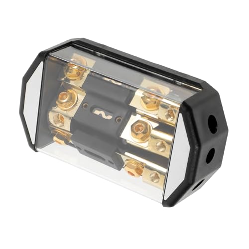 Alipis Auto Audio Sicherungshalter Verteilerblock Für Hohe Einfache Installation Für Fahrzeug Audiosysteme Und Modifikationen von Alipis