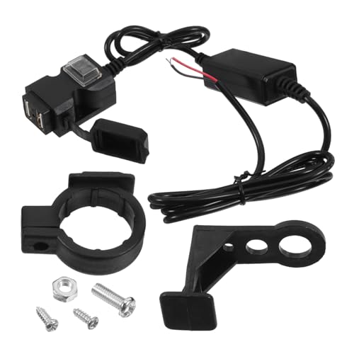 Alipis Auto-ladegerät Ladegerät Für Motorradlenker Dual USB Ladegerät Für Motorrad Montieren Motorrad USB Motorradladegerät Mit Zwei Anschlüssen Schwarz Silikon Alipis Auto-ladegerät Ladegerät Für Motorradlenker Dual USB Ladegerät Für Motorrad Montieren Motorrad USB Motorradladegerät Mit Zwei Anschlüssen Schwarz Silikon von Alipis