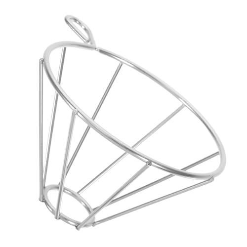 Alipis Kaffeefilter Kaffeesieb Trichter Kleiner Trichter Kaffeesiebständer Trichtermetall Zubehör Für Kaffeestationen Trichterfilter Kaffee Trichter Kaffeezubehör Silver Rostfreier Stahl von Alipis