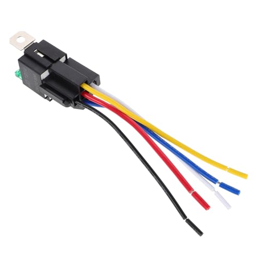 Alipis Kfz Relais mit Integrierter Sicherung und Basis für Elektrische Steuerung Einsetzbar für Lüftermotor und Klimaanlage Zuverlässige Materialien Alipis Kfz Relais mit Integrierter Sicherung und Basis für Elektrische Steuerung Einsetzbar für Lüftermotor und Klimaanlage Zuverlässige Materialien von Alipis