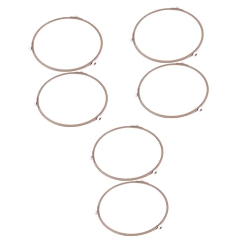 Alipis Rundes Tablett 6 Stk Paletten walzen halterung Backofen-Plattentellerringe Backofen Drehteller Ring Mikrowellen-Plattentellergestell Tablett Radring Außendurchmesser Zubehör Base Alipis Rundes Tablett 6 Stk Paletten walzen halterung Backofen-Plattentellerringe Backofen Drehteller Ring Mikrowellen-Plattentellergestell Tablett Radring Außendurchmesser Zubehör Base von Alipis