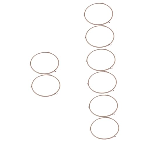 Alipis Rundes Tablett 8 Stk Paletten walzen halterung Mikrowellen-Plattenspieler-Ring Walzenringe für Mikrowellen Mikrowellen-Tablettgestell Mikrowellenzubehör Glas Drehscheibe Base Alipis Rundes Tablett 8 Stk Paletten walzen halterung Mikrowellen-Plattenspieler-Ring Walzenringe für Mikrowellen Mikrowellen-Tablettgestell Mikrowellenzubehör Glas Drehscheibe Base von Alipis