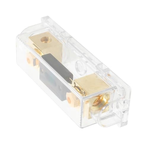 Alipis Sicherungshalter Verstärker Sicherungsblock – Spannungsverteilungsblock Für Auto Audio Marine Sicherungsblock Auto Audio Verstärker Sicherungsblock Lautsprecher von Alipis