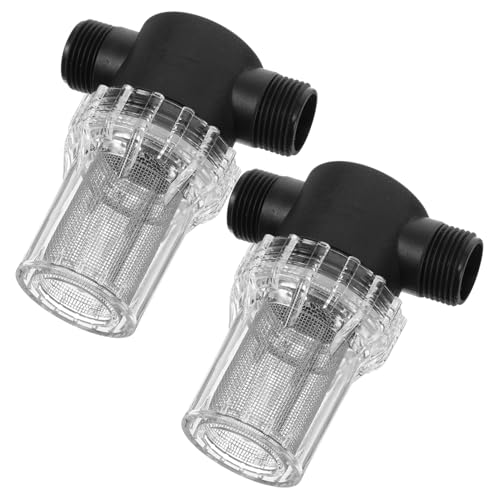 Alipis Vorfilter wasserfilter Hochdruckreiniger Filter Bewässerungssystem Filter für Wasserleitungen einfach zu reinigender Filter Einlasssieb mit Gewinde Sedimentfilteraufsatz PVC Alipis Vorfilter wasserfilter Hochdruckreiniger Filter Bewässerungssystem Filter für Wasserleitungen einfach zu reinigender Filter Einlasssieb mit Gewinde Sedimentfilteraufsatz PVC von Alipis