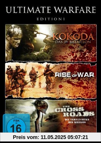 Ultimate Warfare - Edition 1 (Kokoda - Das 39. Bataillon / Rise Of War / The Cross Roads - Die Verfluchten des Krieges) [Collector's Edition] von Alister Grierson