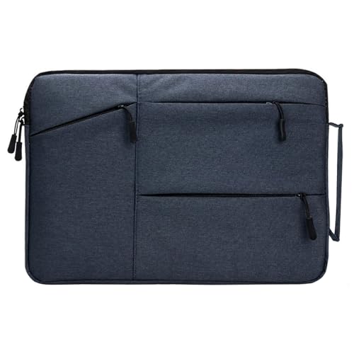 Aliuciku Laptop Hülle Tasche, 12 13 14 15,6 Zoll Laptoptasche Schutzhülle Sleeve Laptophülle Tablet Tasche Notebook Case (Color : DarkBlue, Size : 14 inch) von Aliuciku