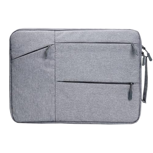 Aliuciku Laptop Hülle Tasche, 12 13 14 15,6 Zoll Laptoptasche Schutzhülle Sleeve Laptophülle Tablet Tasche Notebook Case (Color : Gray, Size : 12 inch) von Aliuciku