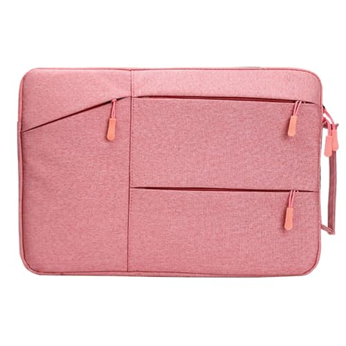 Aliuciku Laptop Hülle Tasche, 12 13 14 15,6 Zoll Laptoptasche Schutzhülle Sleeve Laptophülle Tablet Tasche Notebook Case (Color : Pink, Size : 12 inch) von Aliuciku