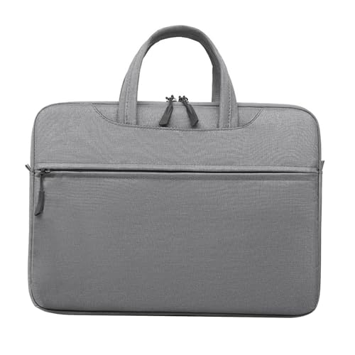 Aliuciku Laptoptasche, Tragbare Business-Computertasche,13,3 15,6 17,3 Zoll Einfache Computertasche, Multifunktion Sleeve Tasche (Color : Gray, Size : 13.3-14 inch) von Aliuciku