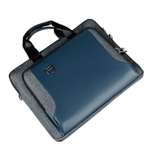 Aliuciku Laptoptasche Hülle Tasche Notebook Sleeve Schutzhülle Case Computertasche Schutztasche Aktentasche Für Reisen (Color : Blue, Size : 13.3-14 inch) von Aliuciku