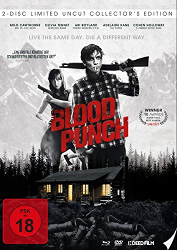 Blood Punch - Und täglich grüßt der Tod (Uncut) - Limited Edition Mediabook (Blu-ray + DVD) [Blu-ray] [Collector's Edition] von Alive - Vertrieb und Marketing/DVD