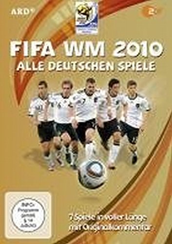 FIFA WM 2010 - Alle deutschen Spiele (8 DVD Box) von Alive - Vertrieb und Marketing/DVD
