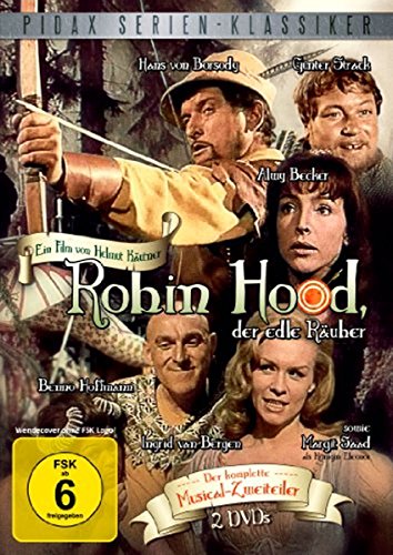 Robin Hood, der edle Räuber - Der komplette 2-Teiler (Pidax Serien-Klassiker) [2 DVDs] von Alive - Vertrieb und Marketing/DVD