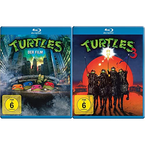 Turtles - Der Film [Blu-ray] & Turtles 3 - Ninja Turtles [Blu-ray] von Alive - Vertrieb und Marketing/DVD