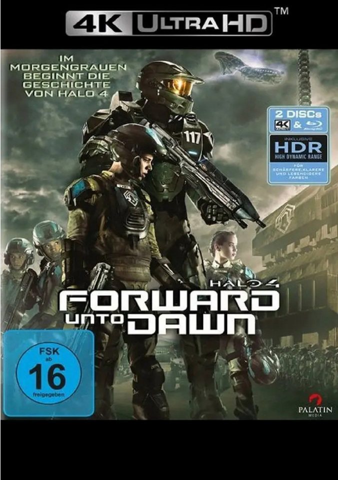 Alive Blu-ray HALO 4 - Forward unto Dawn (4K + BD), 2 4K UHD/ BD von Alive