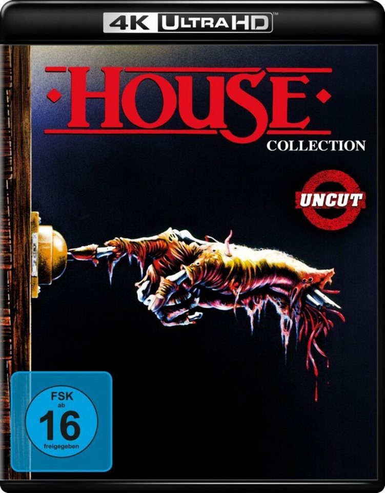 Alive Blu-ray House Collection - Teil 1-4, 4 Blu-ray (4K UHD + Blu-ray - Uncut) von Alive