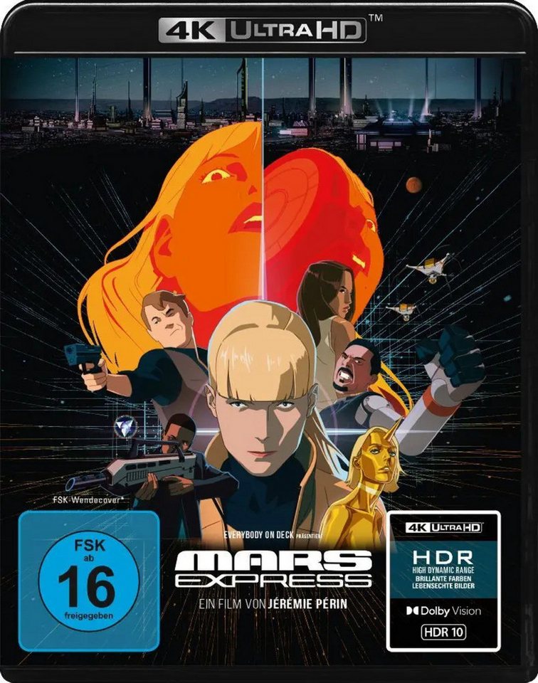 Alive Blu-ray Mars Express, 1 4K UHD-Blu-ray + 1 Blu-ray Alive Blu-ray Mars Express, 1 4K UHD-Blu-ray + 1 Blu-ray von Alive