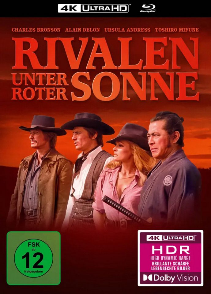 Alive Blu-ray Rivalen unter roter Sonne, 1 4K UHD-Blu-ray + 1 Blu-ray (Limited... Alive Blu-ray Rivalen unter roter Sonne, 1 4K UHD-Blu-ray + 1 Blu-ray (Limited... von Alive
