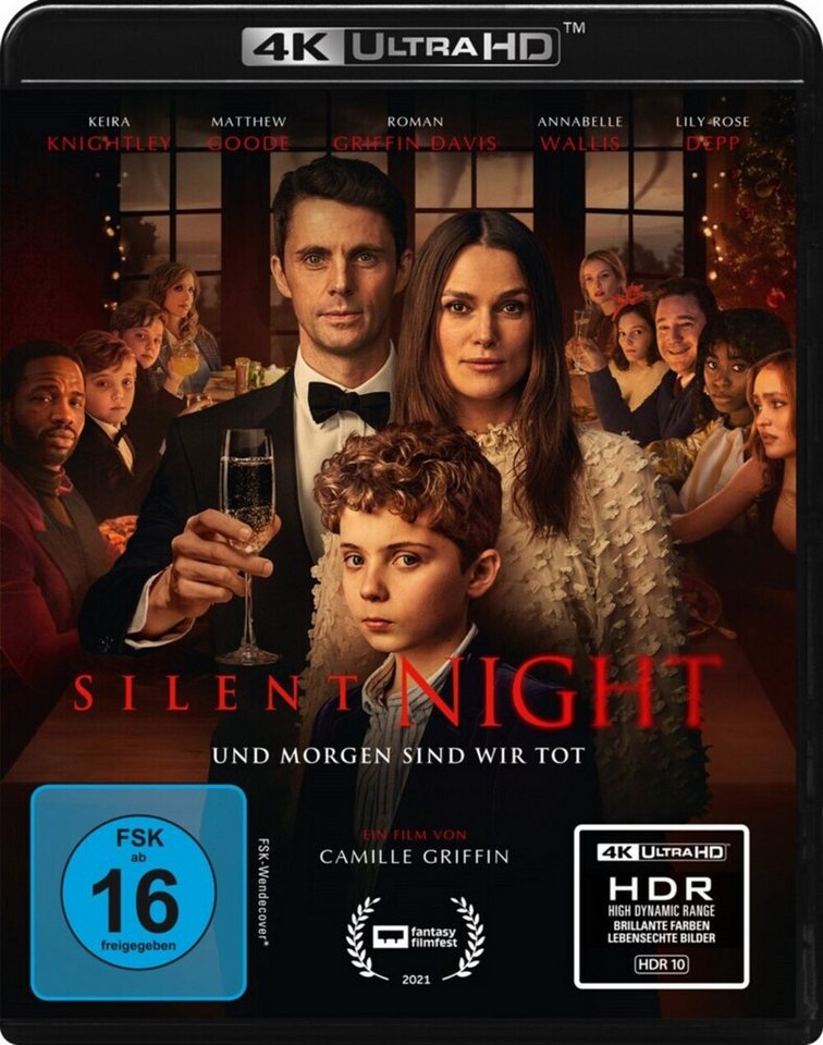 Alive Blu-ray Silent Night - Und morgen sind wir tot, 1 UHD Blu-ray Alive Blu-ray Silent Night - Und morgen sind wir tot, 1 UHD Blu-ray von Alive
